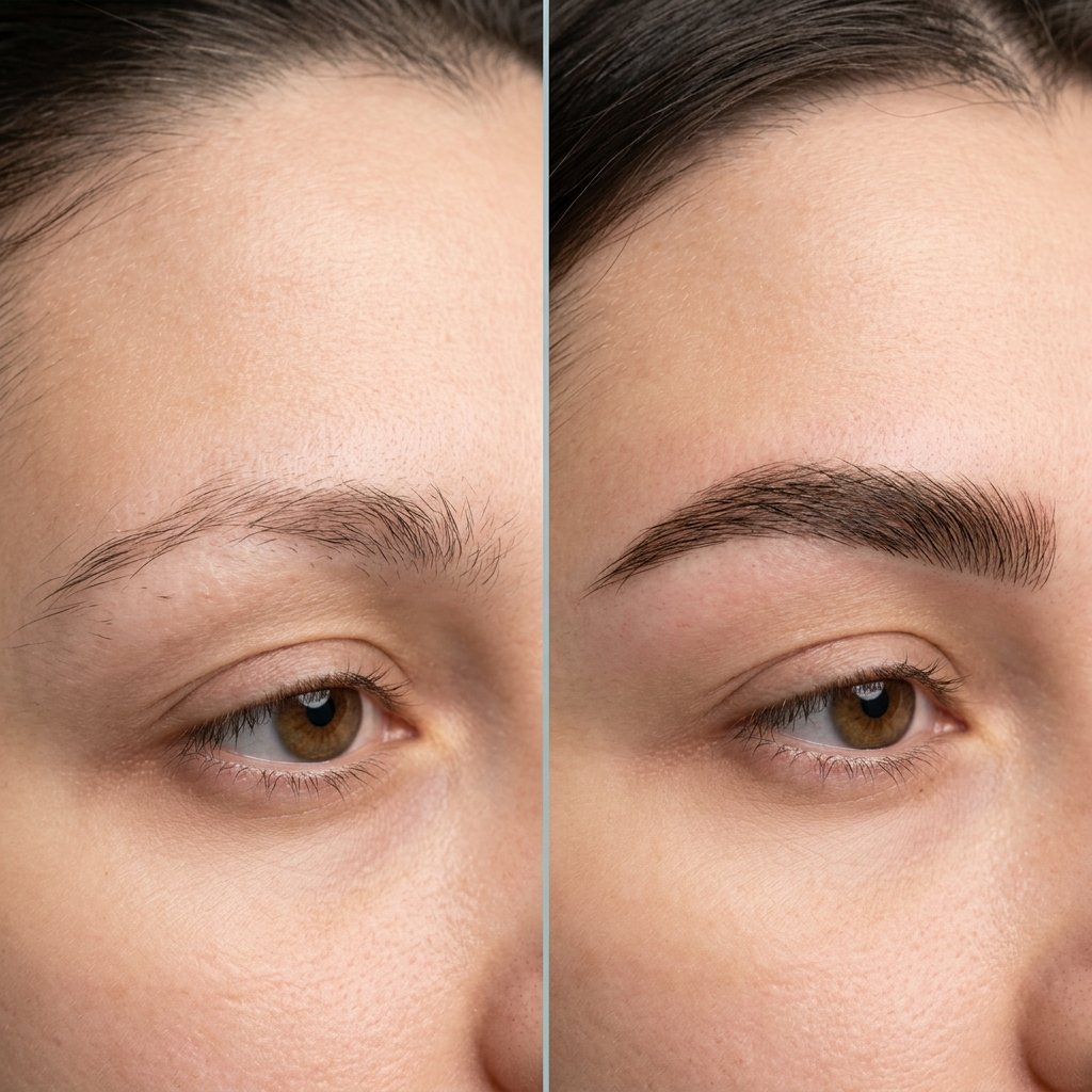 Eyebrow Transplant Before & After
